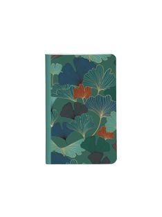   Clairefontaine Jegyzetfüzet Clairefontaine Gaia kék 7,5x12 cm, 24 lapos, vonalas, vegyes minta