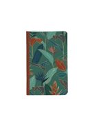 Clairefontaine Jegyzetfüzet Clairefontaine Gaia kék 7,5x12 cm, 24 lapos, vonalas, vegyes minta