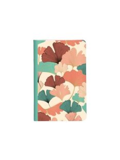   Clairefontaine Jegyzetfüzet Clairefontaine Gaia bézs 7,5x12 cm, 24 lapos, vonalas, vegyes minta