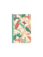 Clairefontaine Jegyzetfüzet Clairefontaine Gaia bézs 7,5x12 cm, 24 lapos, vonalas, vegyes minta