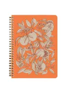 Clairefontaine Jegyzetfüzet Clairefontaine Jardin des Sens A/5, spirálos, 74 lapos, vonalas, vegyes minta