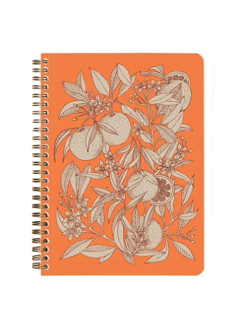 Clairefontaine Jegyzetfüzet Clairefontaine Jardin des Sens A/5, spirálos, 74 lapos, vonalas, vegyes minta