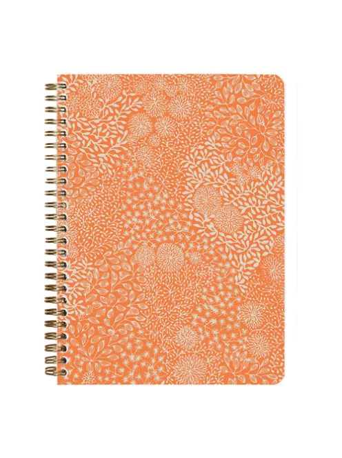 Clairefontaine Jegyzetfüzet Clairefontaine Jardin des Sens A/5, spirálos, 74 lapos, vonalas, vegyes minta