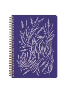 Clairefontaine Jegyzetfüzet Clairefontaine Jardin des Sens A/5, spirálos, 74 lapos, vonalas, vegyes minta