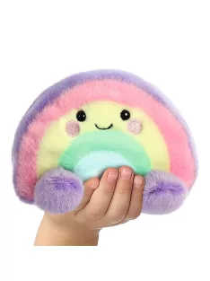 Aurora Játék plüss Aurora Palm Pals szivárvány 13 cm