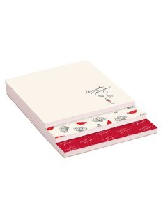   Clairefontaine Memo blokk Clairefontaine Moulin Rouge 3 szintes, 10x14x0,8cm
