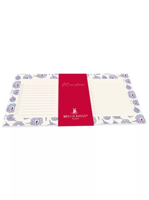 Clairefontaine Asztali tervező Clairefontaine Moulin Rouge 24x12cm, 50 lapos