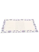 Clairefontaine Asztali tervező Clairefontaine Moulin Rouge 24x12cm, 50 lapos