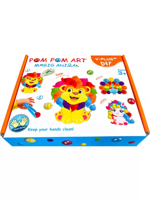 Y-Plus Kreatív játék Yplus+ PomPomArt