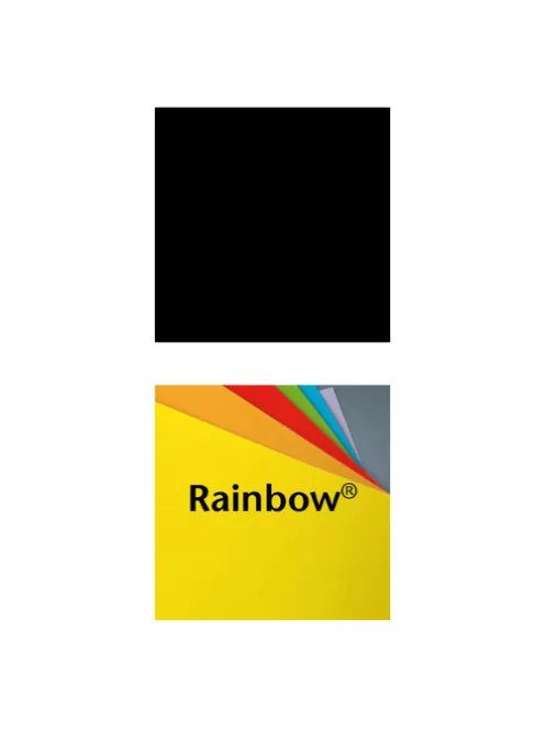 Rainbow Karton Rainbow 50x70 cm 230g fekete 99