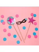 Clairefontaine Kreatív kartonpapír Clairefontaine prizmás metál 25x35 cm 195g vegyes 5 ív/csomag