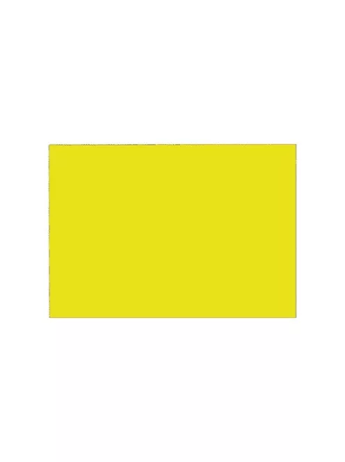 Noname Dekorációs karton 50x70 cm 230g kétoldalas citromsárga
