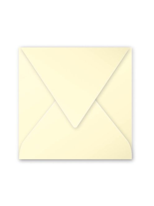 Clairefontaine Boríték Clairefontaine Pollen 14x14 cm enyvezett világos drapp