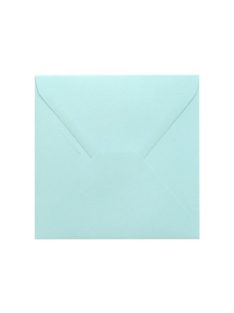   Clairefontaine Boríték Clairefontaine Pollen 14x14 cm enyvezett világoskék