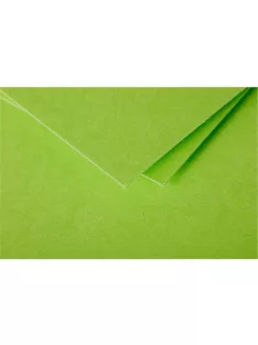   Clairefontaine Boríték Clairefontaine Pollen 9x14 cm szilikonos intenzív zöld