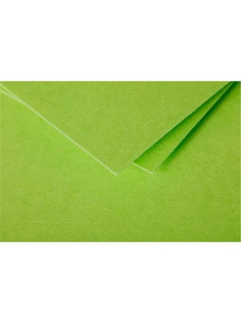 Clairefontaine Boríték Clairefontaine Pollen 9x14 cm szilikonos intenzív zöld