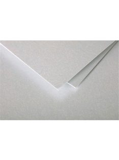   Clairefontaine Boríték Clairefontaine Pollen 9x14 cm szilikonos ezüst