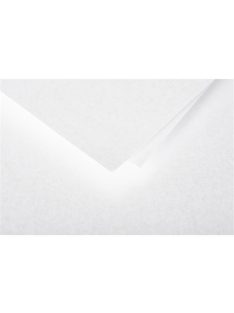   Clairefontaine Boríték Clairefontaine Pollen 16,5x16,5 cm enyvezett irizáló fehér