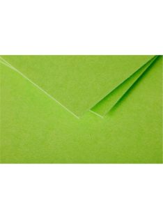   Clairefontaine Boríték Clairefontaine Pollen 16,5x16,5 cm enyvezett intenzív zöld