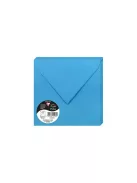 Clairefontaine Boríték Clairefontaine Pollen 16,5x16,5 cm enyvezett türkizkék