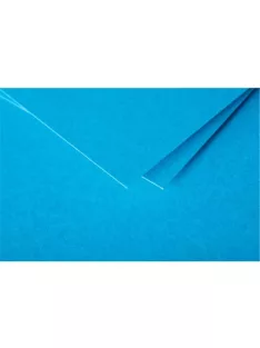   Clairefontaine Boríték Clairefontaine Pollen 16,5x16,5 cm enyvezett türkizkék