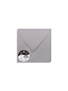   Clairefontaine Boríték Clairefontaine Pollen 16,5x16,5 cm enyvezett koalaszürke