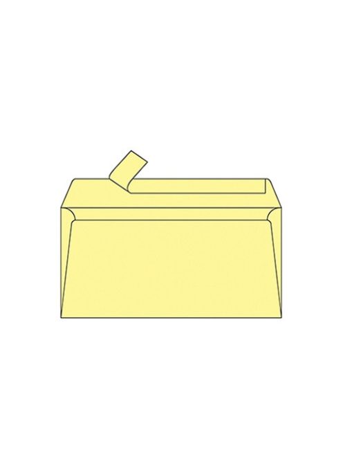 Clairefontaine Boríték Clairefontaine Pollen LA/4 szilikonos kanárisárga