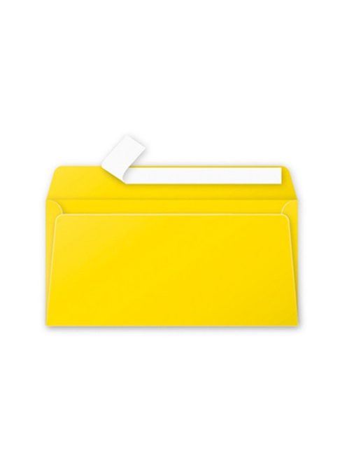 Clairefontaine Boríték Clairefontaine Pollen LA/4 szilikonos napsárga