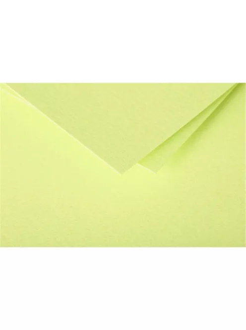 Clairefontaine Boríték Clairefontaine Pollen LA/4 szilikonos levélzöld