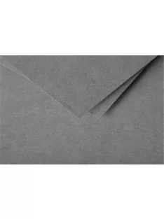   Clairefontaine Boríték Clairefontaine Pollen LA/4 szilikonos sötétszürke