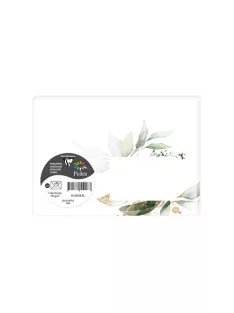   Clairefontaine Boríték Clairefontaine Pollen LA/4 szilikonos irizáló fehér