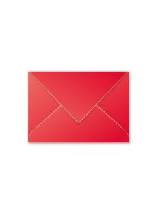   Clairefontaine Boríték Clairefontaine Pollen LC/5 enyvezett intenzív piros