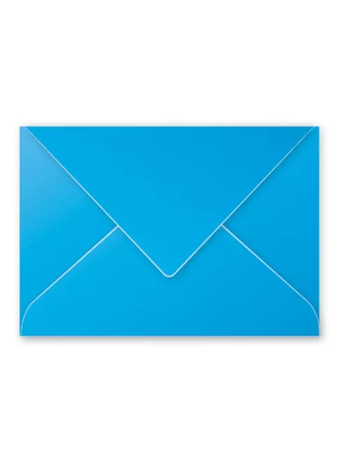 Clairefontaine Boríték Clairefontaine Pollen LC/5 enyvezett türkizkék