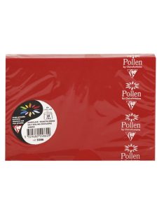   Clairefontaine Boríték Clairefontaine Pollen LC/6 szilikonos intenzív piros