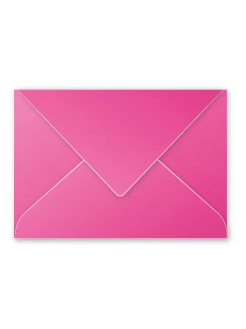 Clairefontaine Boríték Clairefontaine Pollen LC/6 szilikonos intenzív rózsaszín