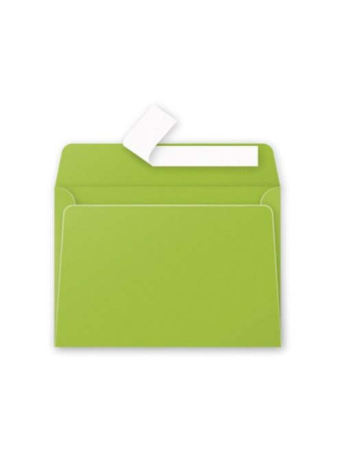 Clairefontaine Boríték Clairefontaine Pollen LC/6 szilikonos intenzív zöld