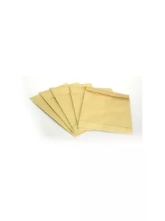   Noname Boríték TB/4 szilikonos redős talpas kraft barna 4 cm talp