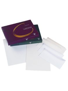   Clairefontaine Levélpapír Clairefontaine A/4 vízjeles finoman bordázott krém