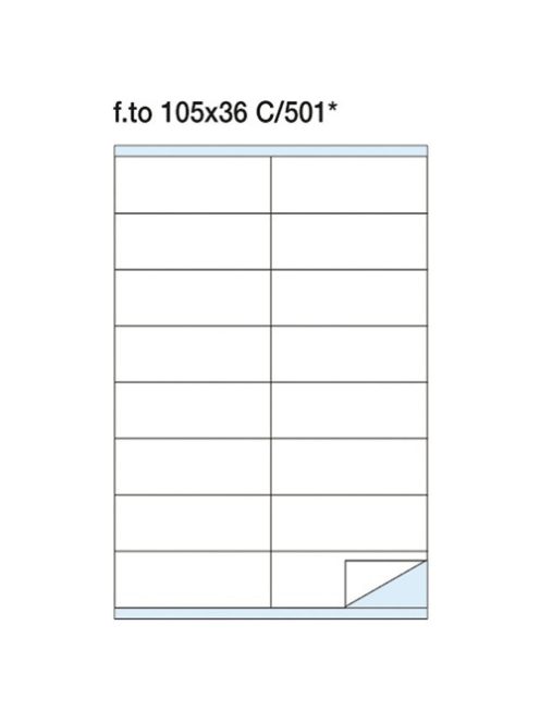 Pátria Egyéb Etikett címke Pátria 105x36 mm szegéllyel