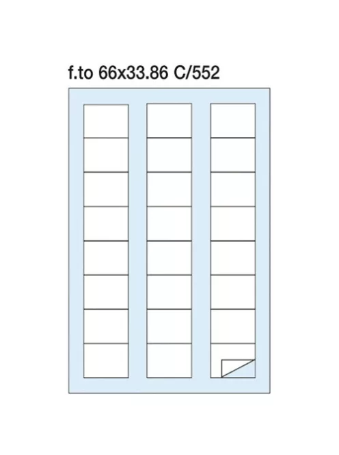 Pátria Egyéb Etikett címke Pátria 66x33.86 mm szegéllyel