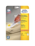 Avery Etikett címke Avery Zweckform 99.1x42.3 mm univerzális címke visszaszedhető 25 ív 300 db/csomag L4743