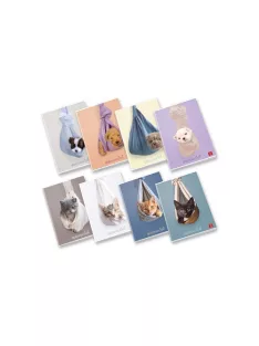   Pigna Füzet Pigna Dolci Cuccioli A/4 tűzött 42 lapos vonalas