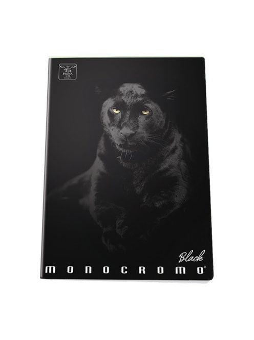 Pigna Notesz Pigna Moncromo Black Panther, A/5 vonalas
