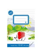 Ico Füzet Ico Süni kisalakú bekötött sulikész vonalas 12-32 3.osztályos