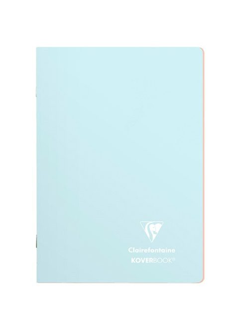 Clairefontaine Füzet Clairefontaine Koverbook Blush A/5 48 lapos PP borítású vonalas jégkék