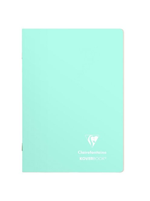 Clairefontaine Füzet Clairefontaine Koverbook Blush A/5 48 lapos PP borítású vonalas menta