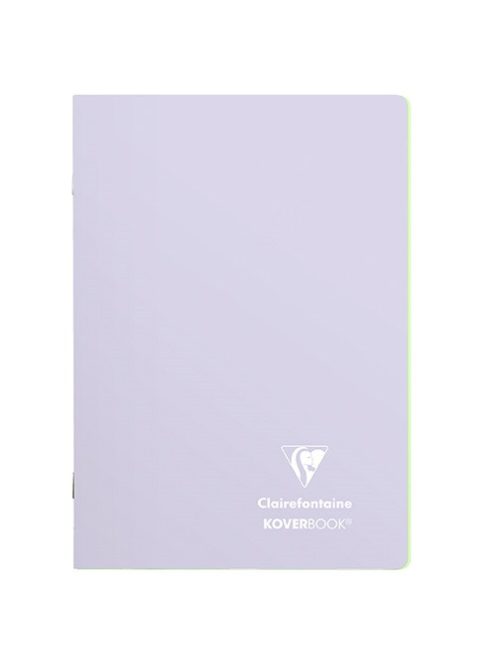 Clairefontaine Füzet Clairefontaine Koverbook Blush A/5 48 lapos PP borítású vonalas lila