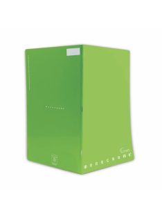   Pigna Füzet Pigna Monocromo Green A/4 tűzött 42 lapos vonalas