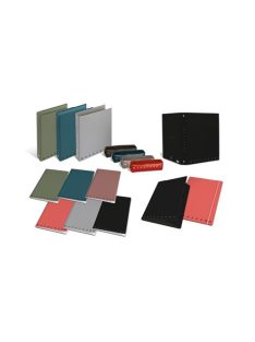   Pigna Füzet Pigna Monocromo Plus A/4 tűzött 46 lapos kockás