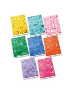   Pigna Füzet Pigna The Collector A/4 tűzött 50 lapos kockás